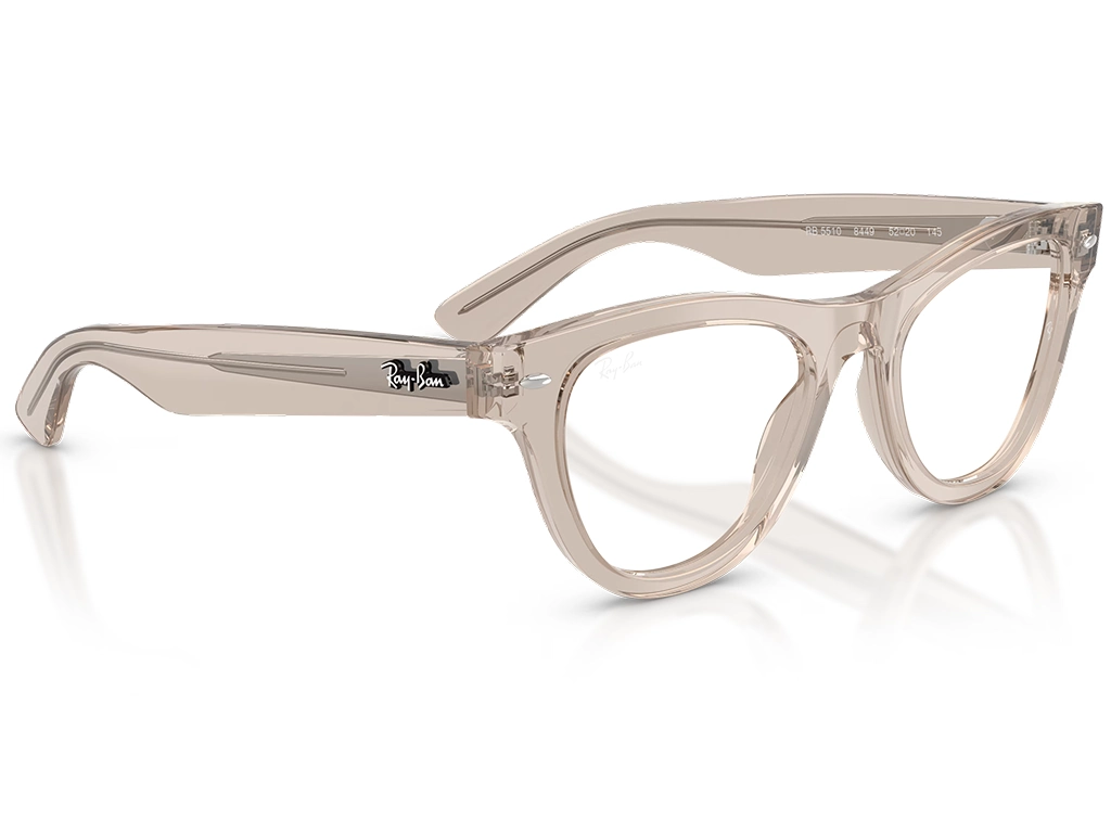 Ray-Ban Skyler RX5510 8449 50 Polished Transparent Light Brown