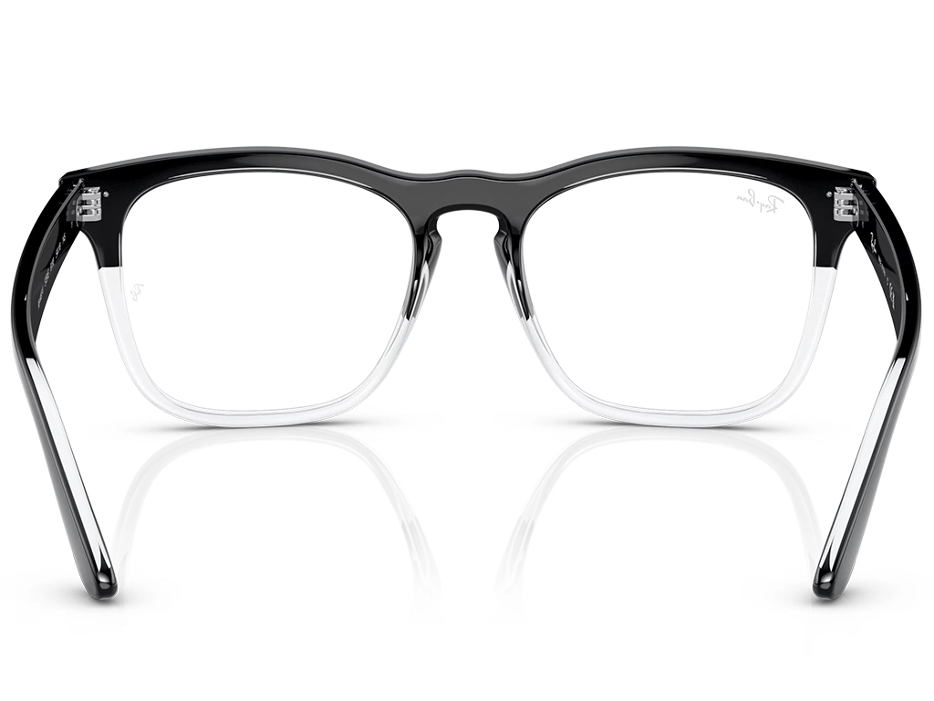Ray-Ban Steve RX4487V 8193 54 Black on Transparent
