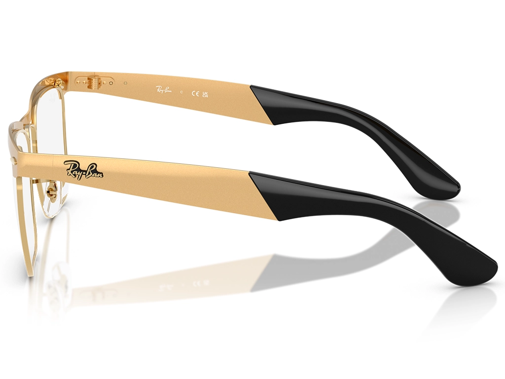 Ray-Ban Wayfarer Deluxe RX3875V 3191 53 Matte Sandblasted Legend Gold