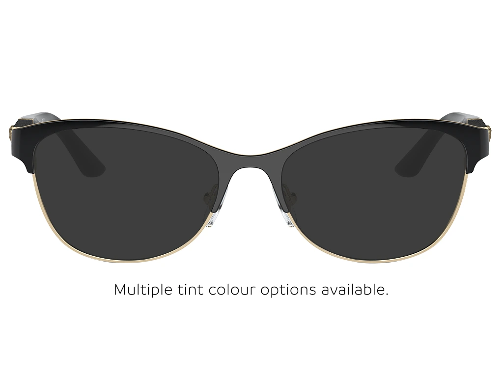 Versace VE1233Q 1366 Black/Pale Gold 53