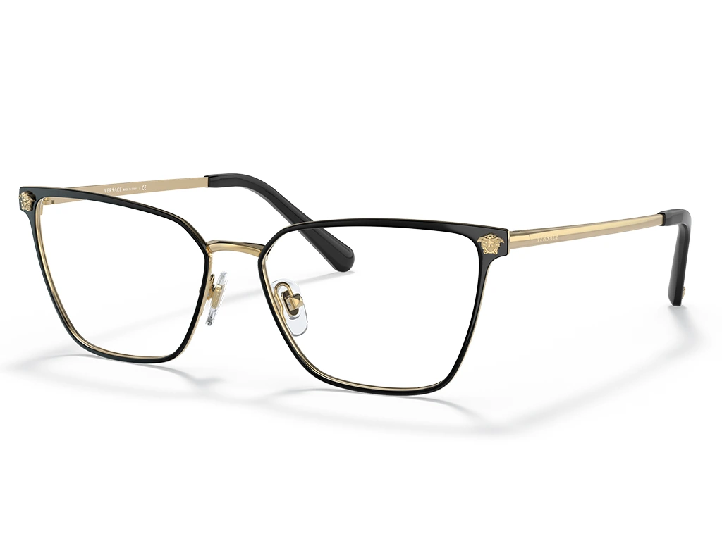 Versace VE1275 1433 Matte Black/Gold 54