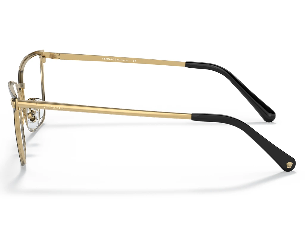 Versace VE1275 1433 Matte Black/Gold 54