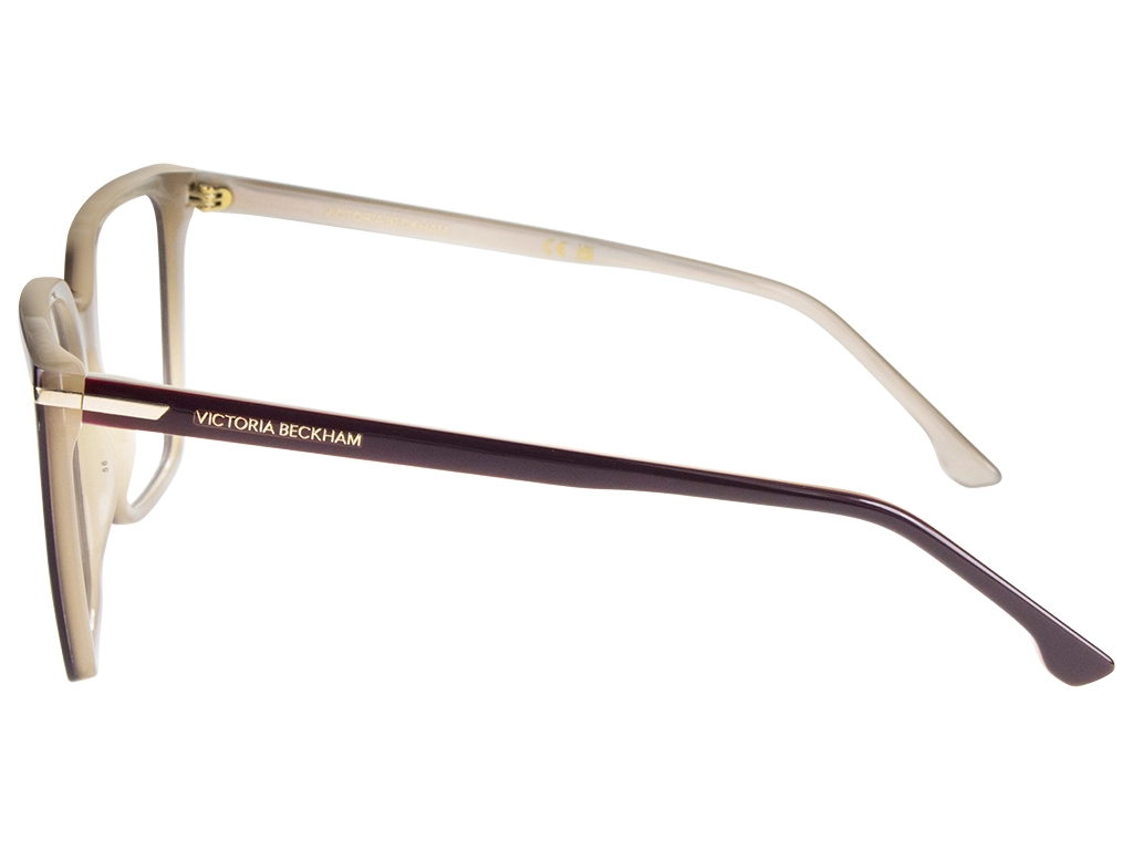 Victoria Beckham VB 1014 1S8 Burgundy Pearl Beige 56