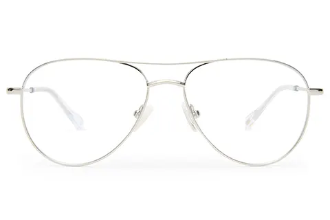Le Specs After Party SIL Silver 54