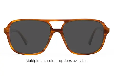 Le Specs Mirage BRN Brown Haze 55