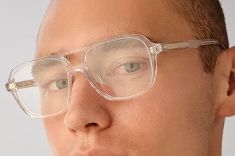 Le Specs Mirage CLE Clear 55