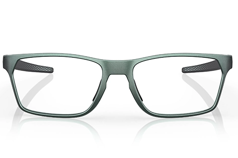Oakley Hex Jector OX8032 07 55 Dark Matte Silver/Blue Colorshift