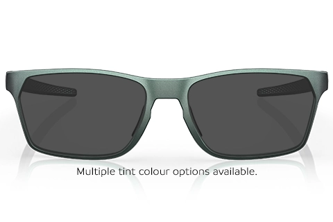 Oakley Hex Jector OX8032 07 55 Dark Matte Silver/Blue Colorshift