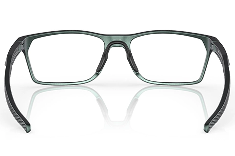 Oakley Hex Jector OX8032 07 55 Dark Matte Silver/Blue Colorshift