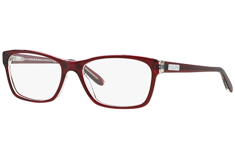 Ralph by Ralph Lauren RA7039 1081 Transparent Red on Crystal 51