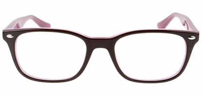 Ray-Ban RX5375 2126 51 Top Brown On Opal Pink