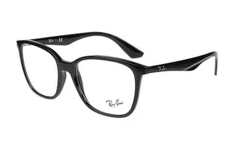 Ray-Ban RX7066 2000 54 Shiny Black