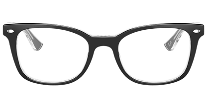 0RX5285 2034 Black on Transparent 53