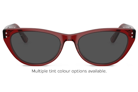 0RX5449D 8464 Transparent Bordeaux 54