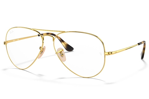 Ray-Ban Aviator RX6489 2500 55 Gold