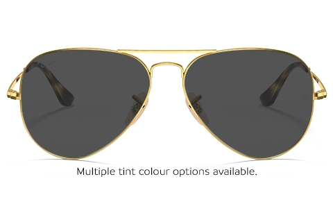 Ray-Ban Aviator RX6489 2500 55 Gold