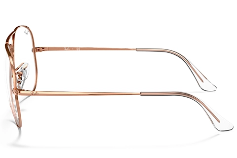 Ray-Ban Aviator RX6489 3094 55 Rose Gold