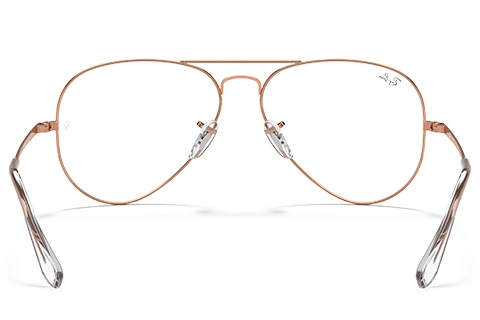 Ray-Ban Aviator RX6489 3094 55 Rose Gold