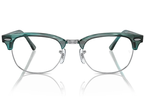 Ray-Ban Clubmaster RB5154 8377 51 Striped Green