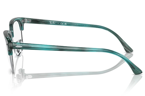 Ray-Ban Clubmaster RB5154 8377 51 Striped Green
