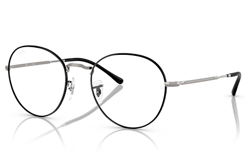 Ray-Ban David RX3582V 3179 49 Black on Gunmetal