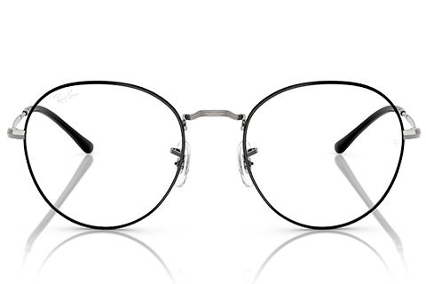 Ray-Ban David RX3582V 3179 49 Black on Gunmetal