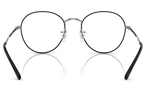 Ray-Ban David RX3582V 3179 49 Black on Gunmetal