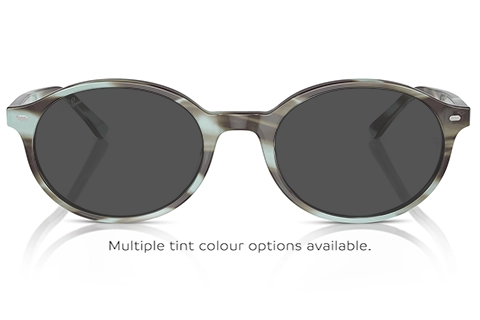 Ray-Ban German RX5429 8356 51 Striped Green