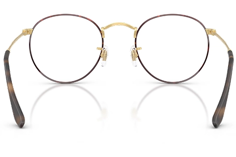 Ray-Ban RX3447V 3188 50 Polished Matte Havana on Matte Arista Gold