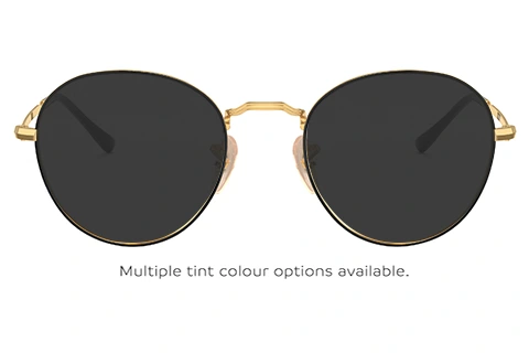 Ray-Ban RX3582V 2946 Black on Gold 51