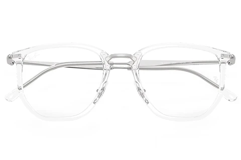 Ray-Ban RX4451V 2001 50 Polished Transparent