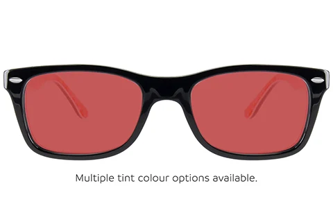 Ray-Ban RX5228 2479 50 Black on Red