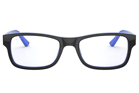 Ray-Ban RX5268 2012 Black on Blue 52