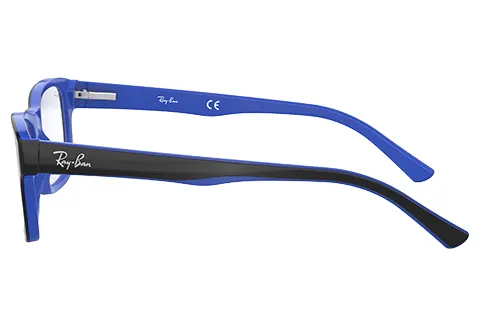 Ray-Ban RX5268 2012 Black on Blue 52
