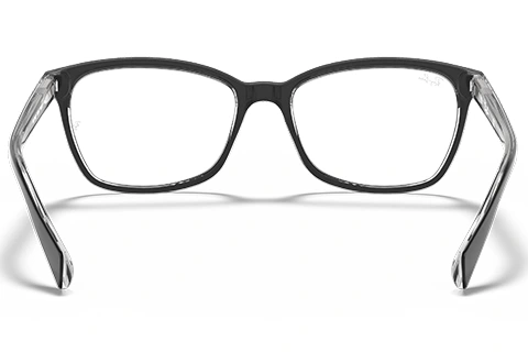 Ray-Ban RX5362 2034 Black on Transparent 52