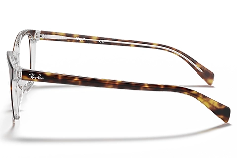 Ray-Ban RX5362 5082 52 Havana On Transparent