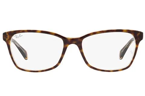 Ray-Ban RX5362 5082 Havana on Transparent 54