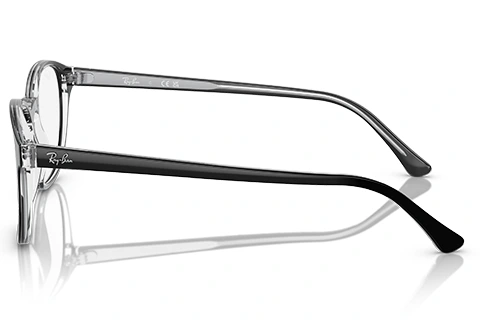 Ray-Ban RX5417 2034 Black on Transparent 50