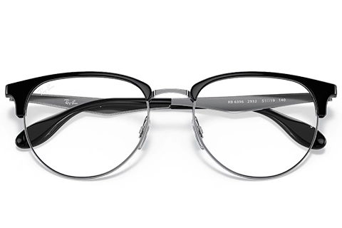Ray-Ban RX6396 2932 53 Silver/Black