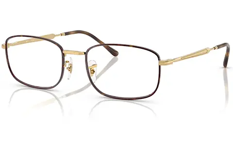 Ray-Ban RX6533 3177 54 Havana on Arista Gold