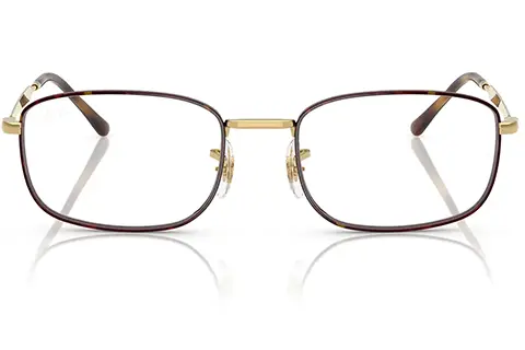 Ray-Ban RX6533 3177 54 Havana on Arista Gold