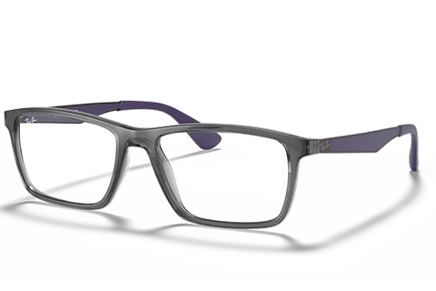 Ray-Ban RX7056 5814 53 Transparent Grey