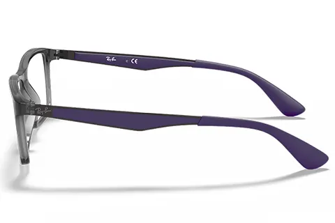 Ray-Ban RX7056 5814 55 Transparent Grey
