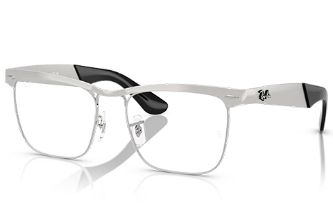 Ray-Ban Wayfarer Deluxe RX3875V 2538 53 Matte Sandblasted Silver