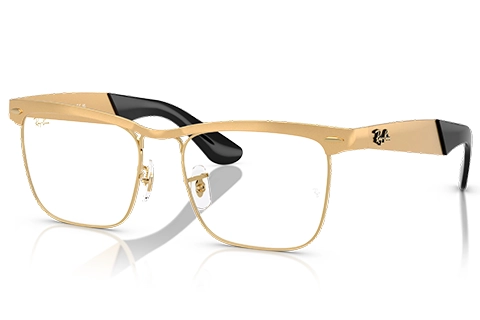 Ray-Ban Wayfarer Deluxe RX3875V 3191 53 Matte Sandblasted Legend Gold