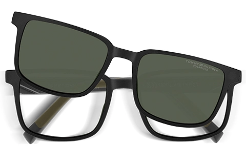 Tommy Hilfiger TH 2145/CS 7ZJ Black 55 Polarised