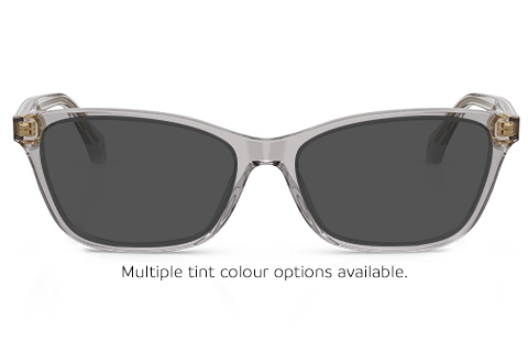 0VE3375 593 Light Transparent Grey 54