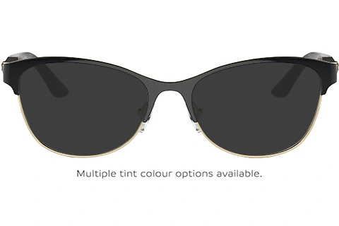 Versace VE1233Q 1366 Black/Pale Gold 53