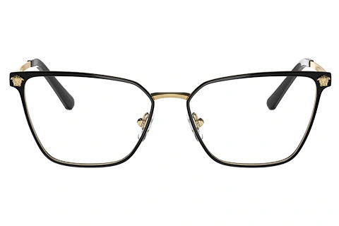 Versace VE1275 1433 Matte Black/Gold 54