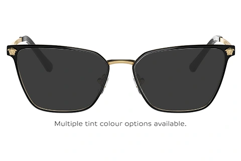 Versace VE1275 1433 Matte Black/Gold 54